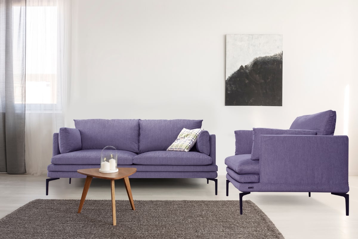 Як правильно обрати колір дивана для вітальні? - Прямий диван Армані