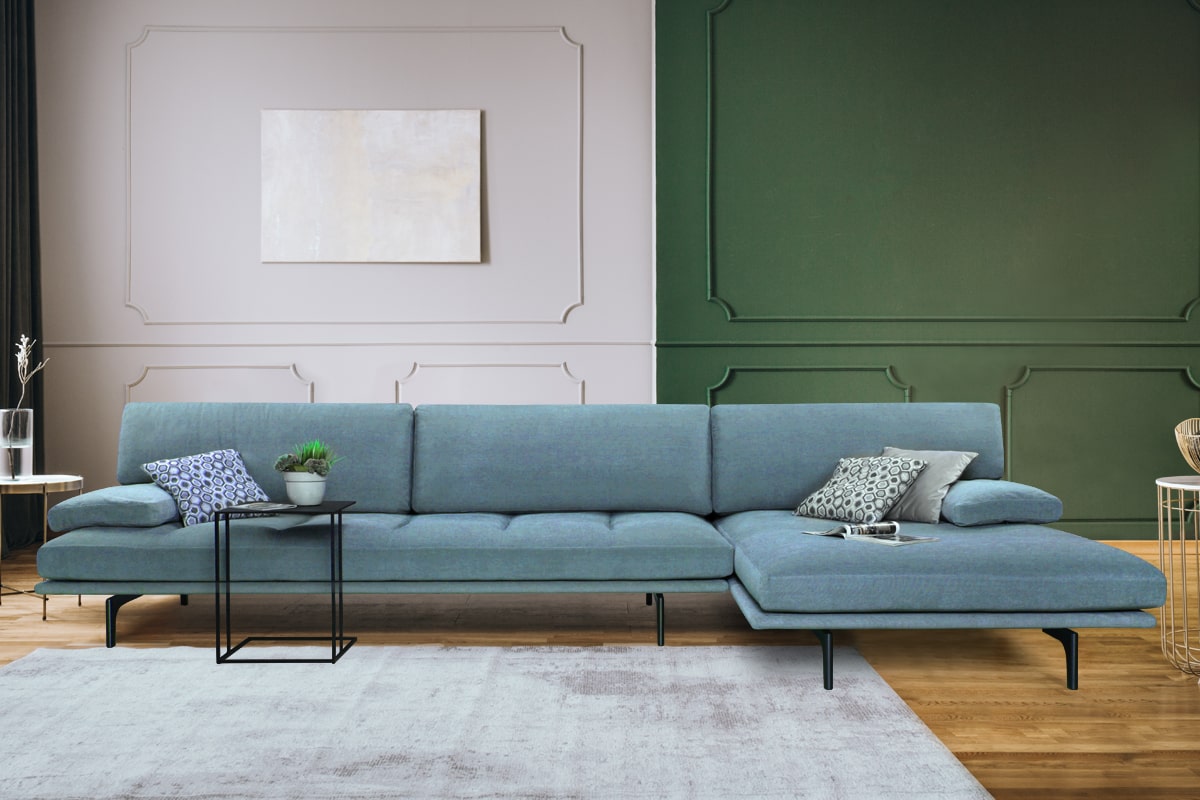Як правильно обрати колір дивана для вітальні? - Кутовий диван Версаче