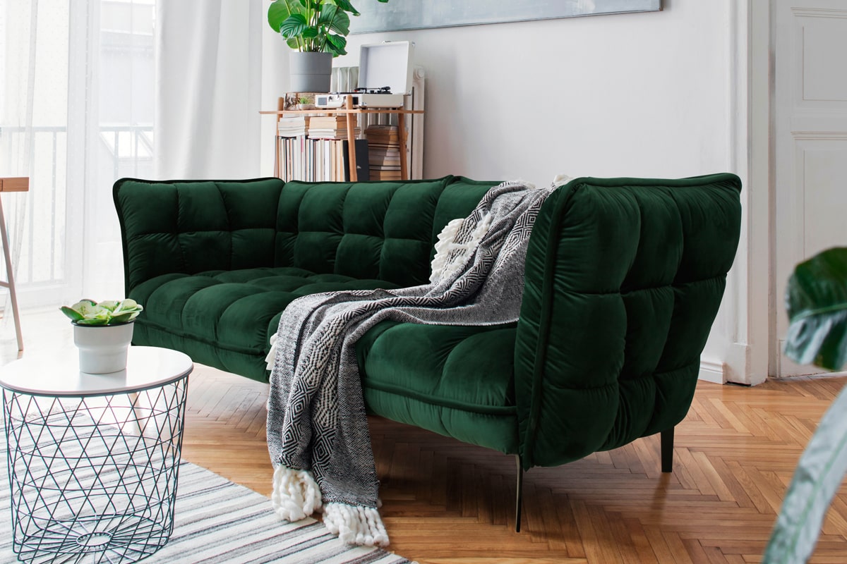 Як правильно обрати колір дивана для вітальні? - Прямий диван Флоренція