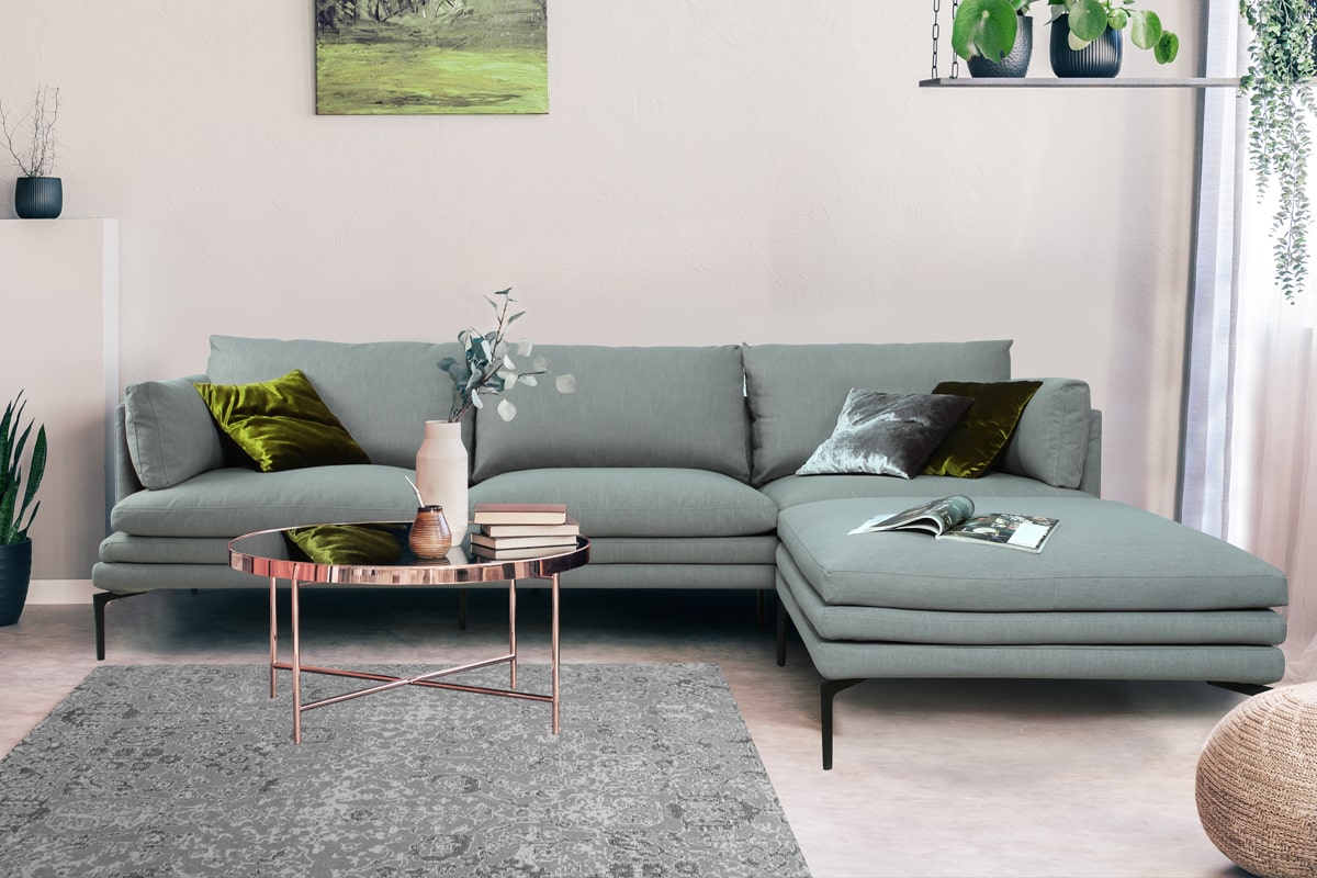 Потрібність м'якого кутового дивана в будинку - Кутовий диван Армані