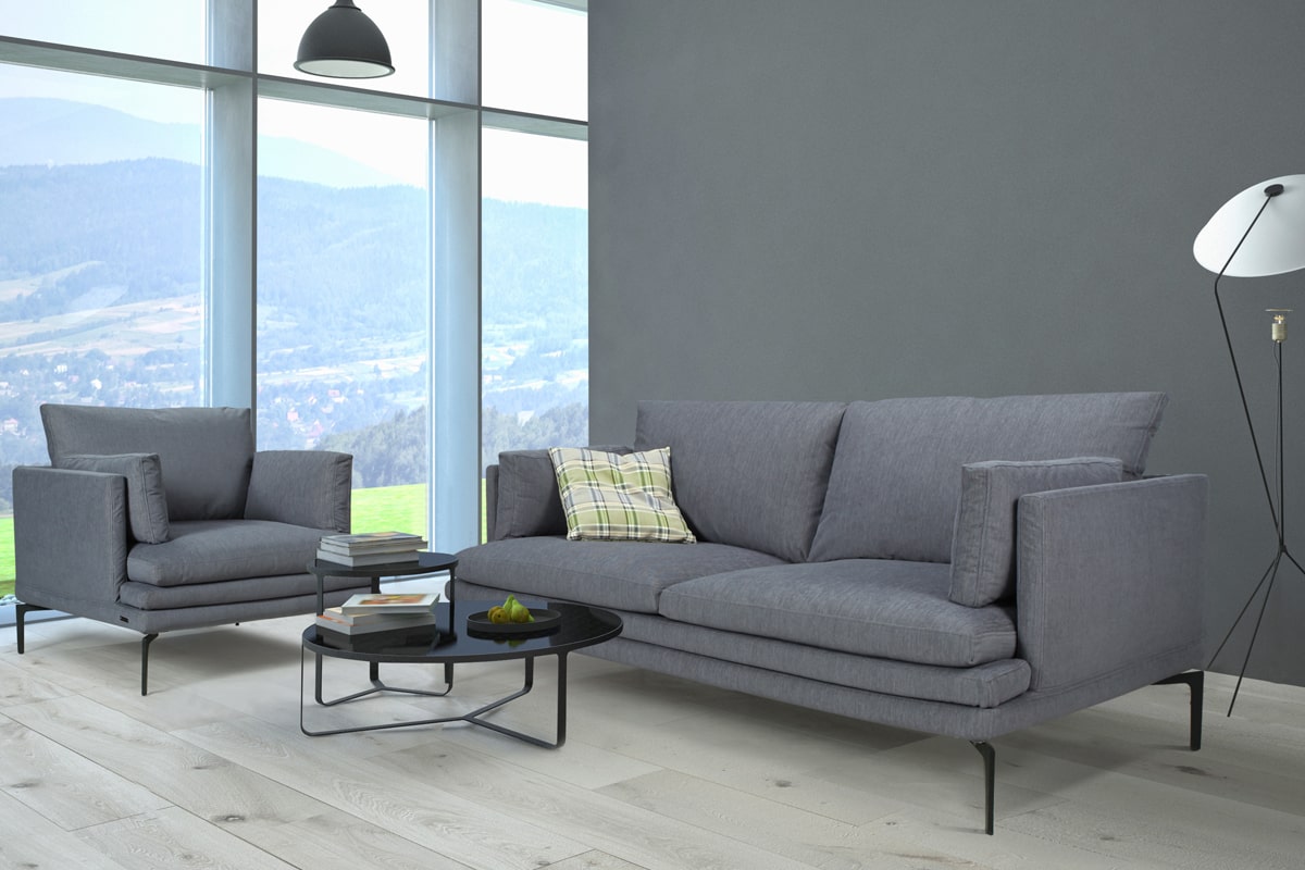 Офісний диван: яким він повинен бути? - Прямий диван і крісло Армані