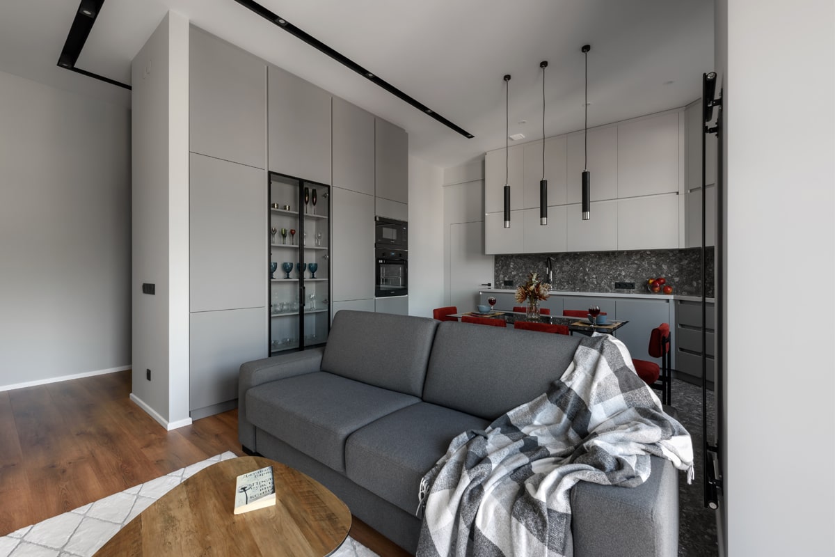 Реалізований дизайн-проєкт апартаментів у Чернівцях від компанії  DaVinci