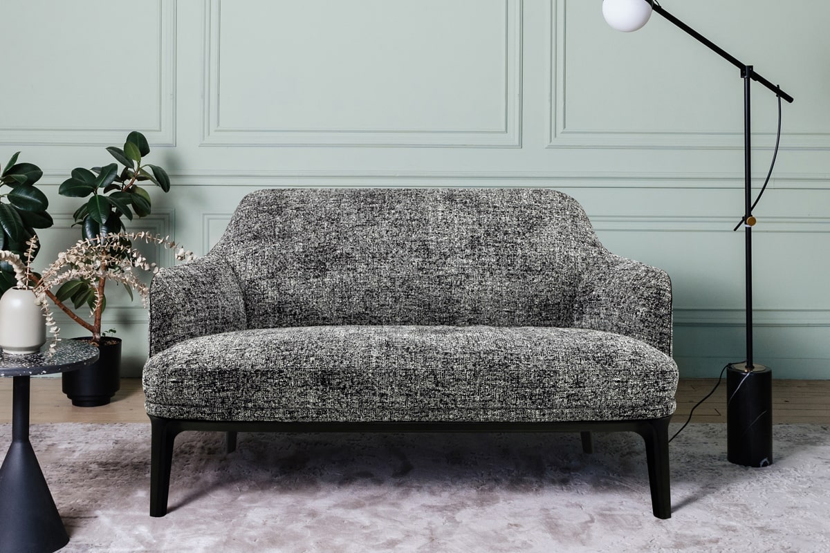 Gerades Sofa Brunello