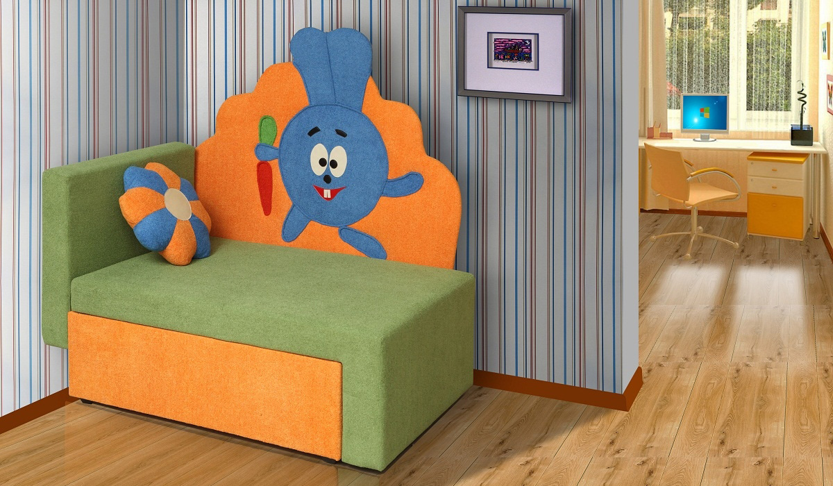 Børnesofa til en pige